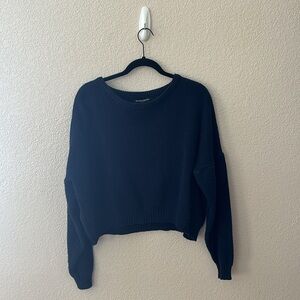 Vintage dark blue Brandy Melville sweater. One size. Slightly warn